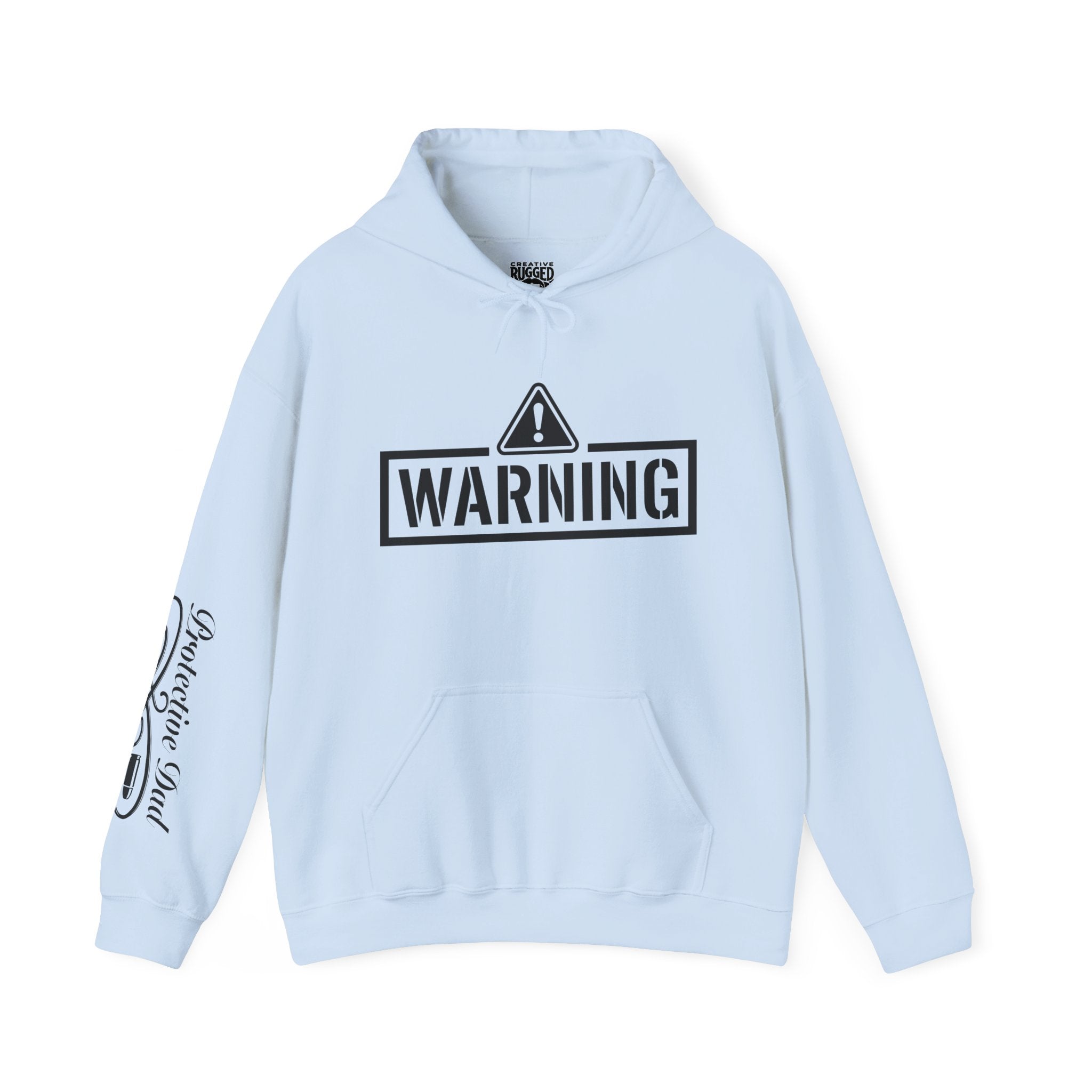 Protective Dad Sawed Off Shotguns - Hoodie | Here’s Your Warning