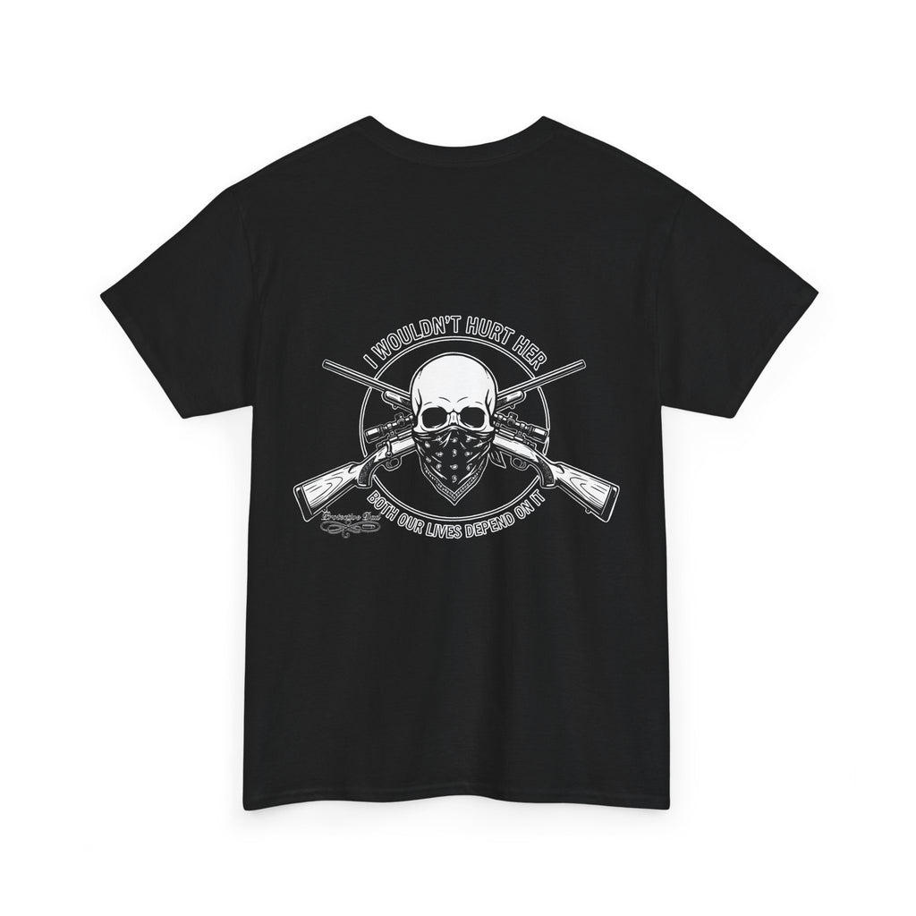 Protective Dad Rifles T-Shirt | Here’s Your Warning