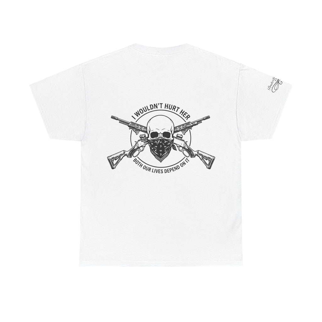 Protective Dad-Lever Action T-Shirt | Here’s Your Warning