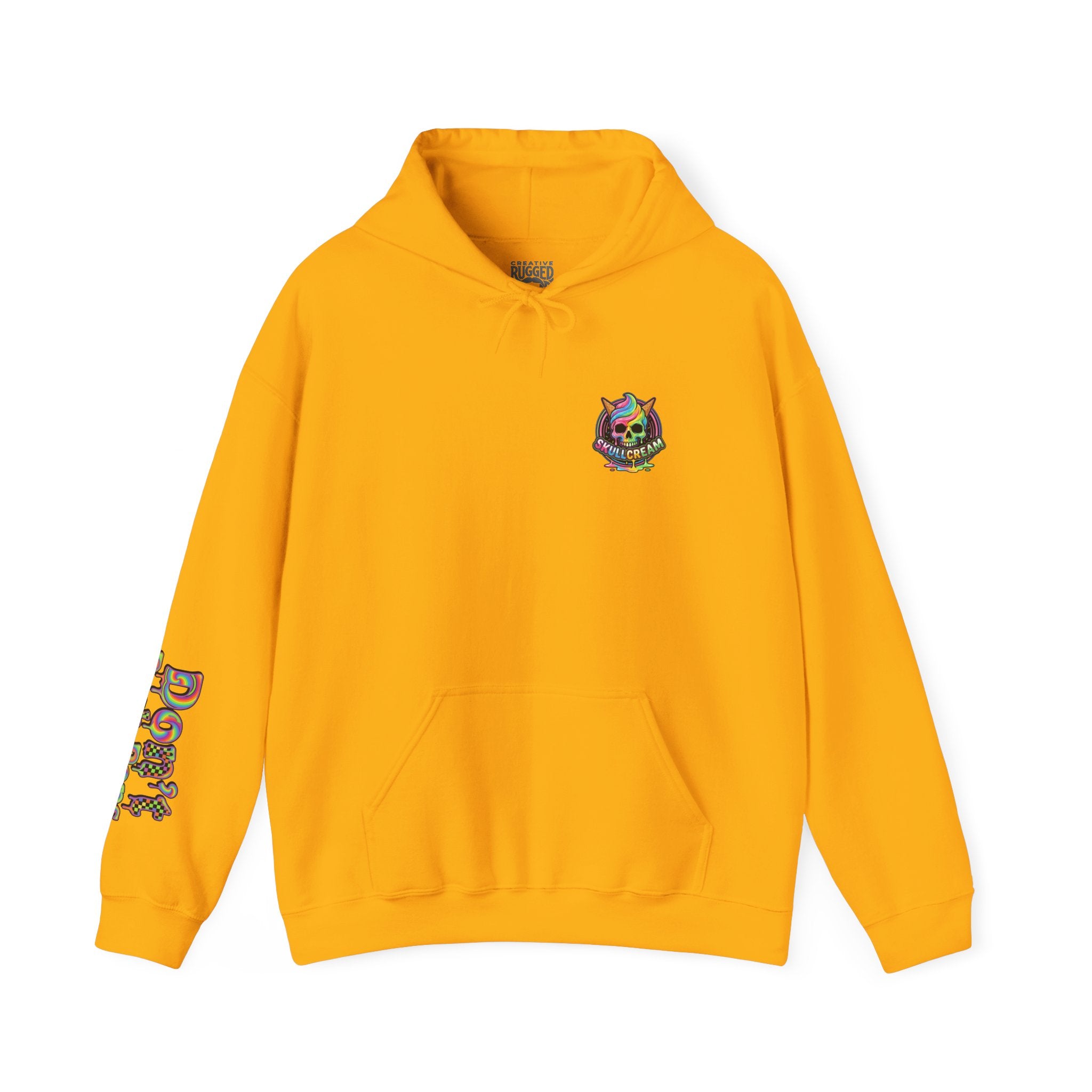 Skullcream-Don’t Push-Pops Hoodie | Dripping Skull Graphic