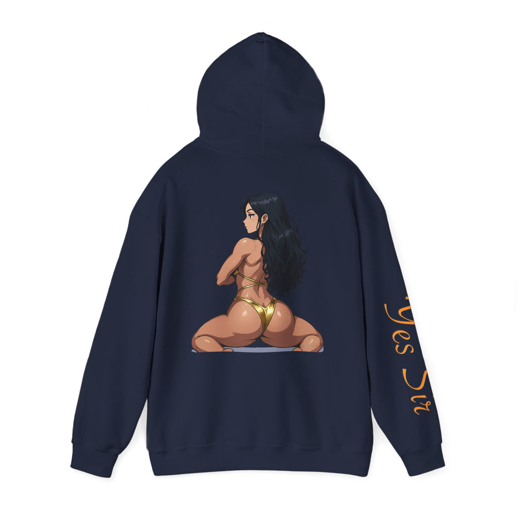 Attitude! Yes Sir Hoodie | Parental Advisory  for the Bearded