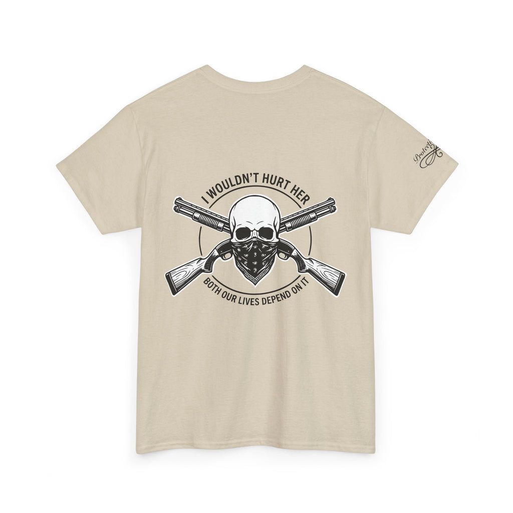 Protective Dad Shotguns T-Shirt | Here’s Your Warning