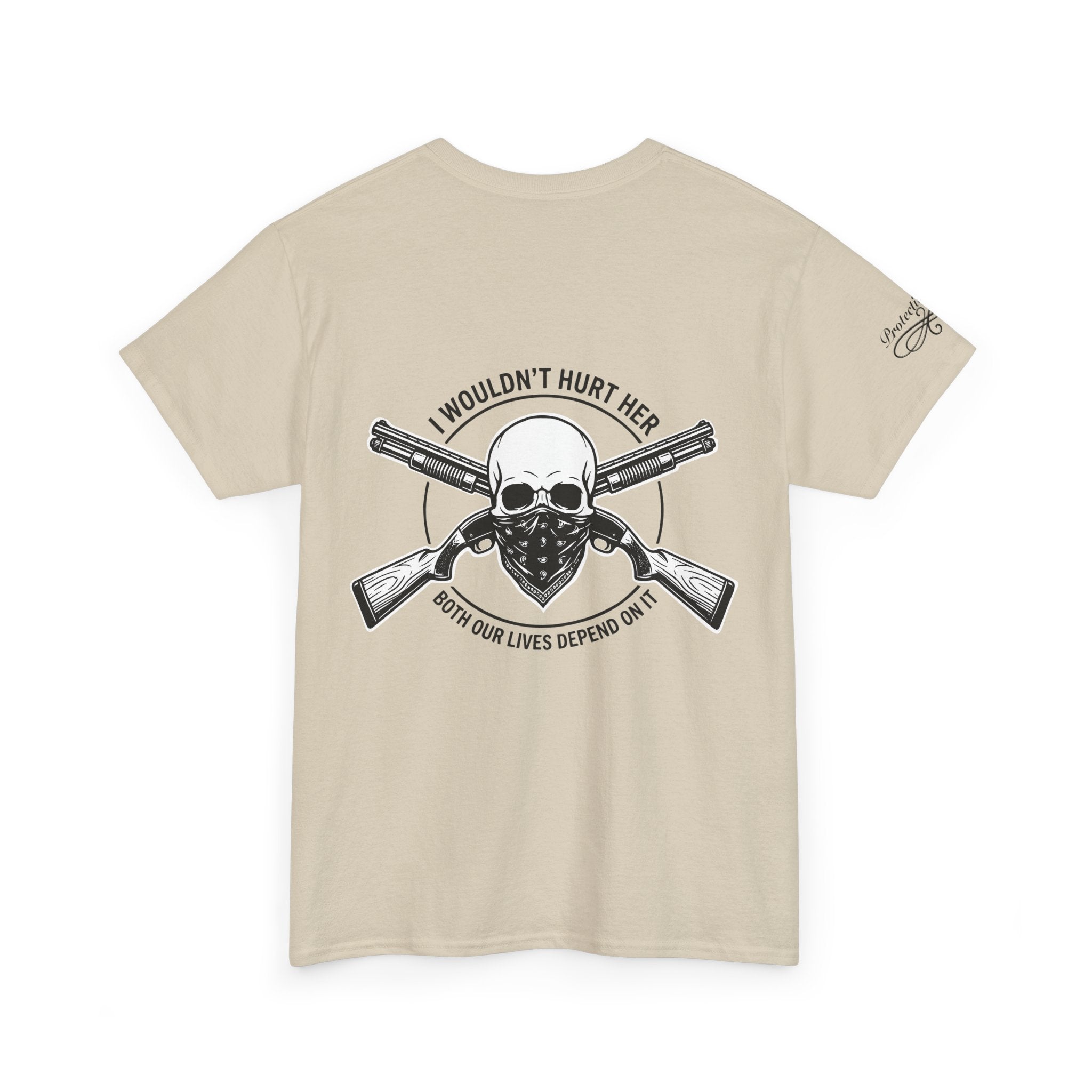Protective Dad Shotguns T-Shirt | Here’s Your Warning