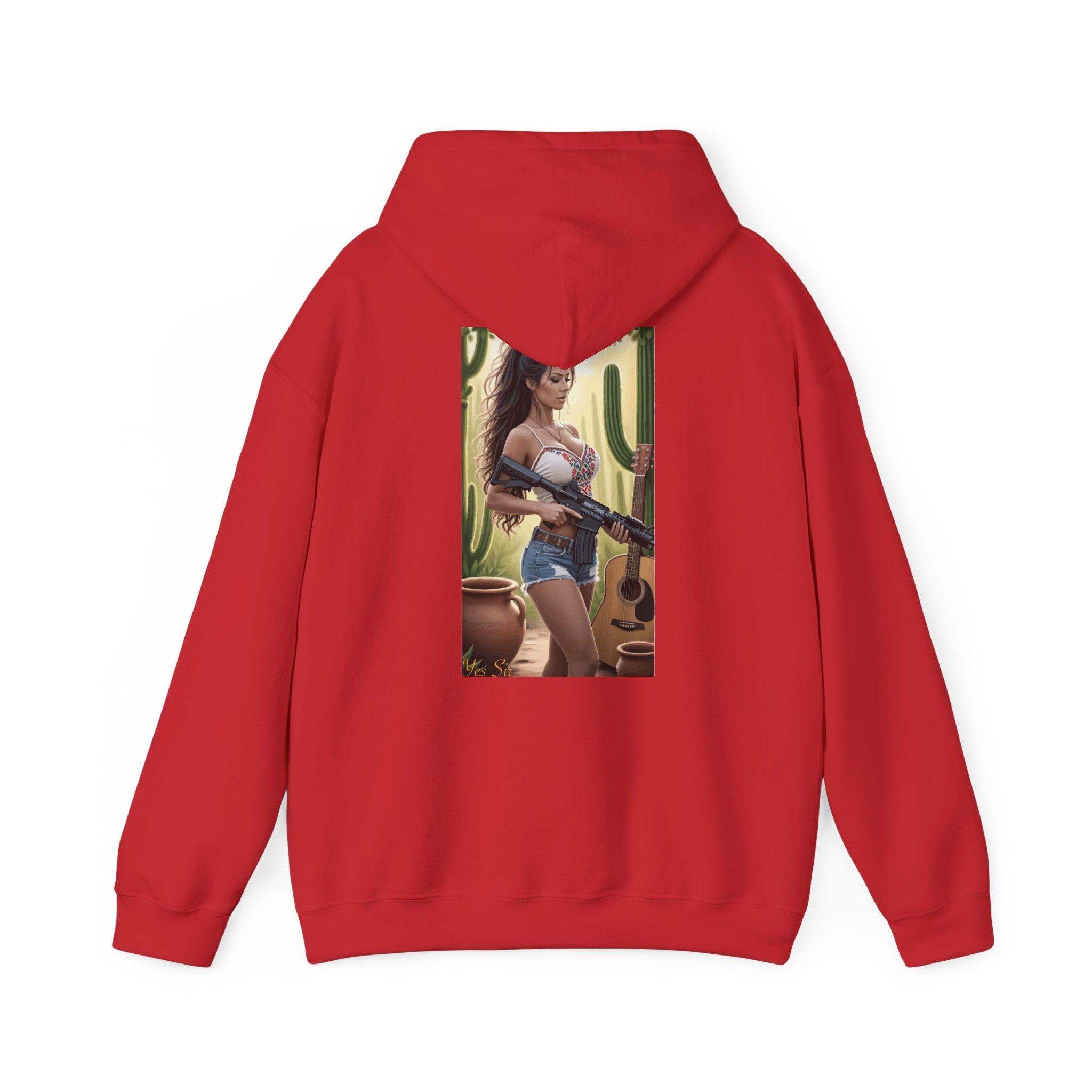 Nice Guitar- Yes Sir Hoodie | Parental Advisory  for the Bearded