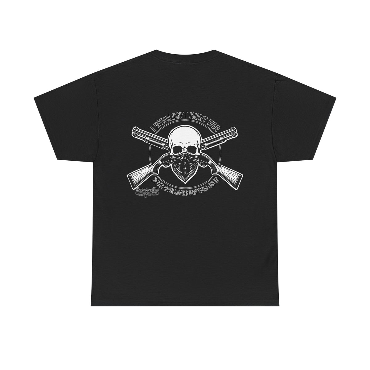 Protective Dad Shotguns T-Shirt | Here’s Your Warning