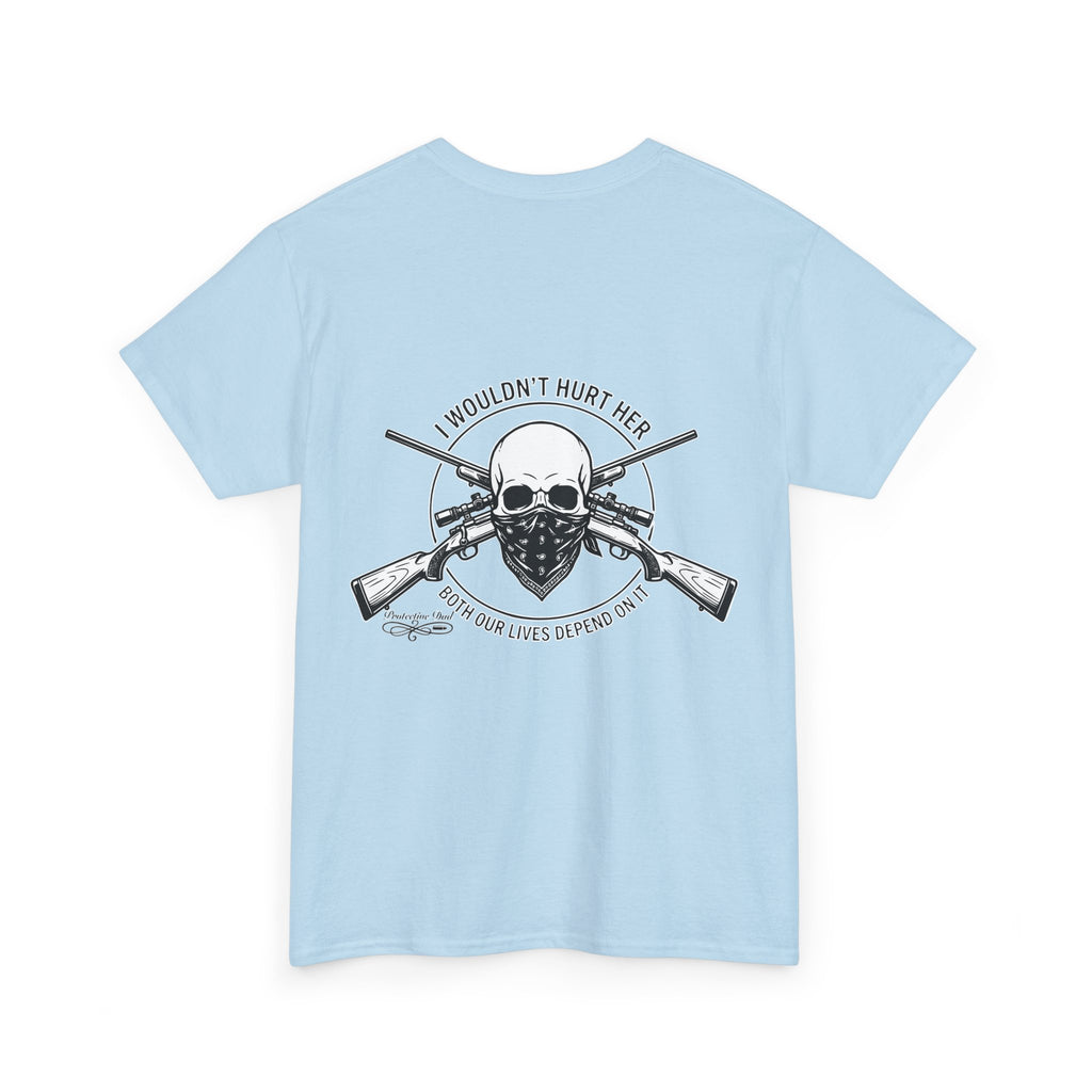 Protective Dad Rifles T-Shirt | Here’s Your Warning