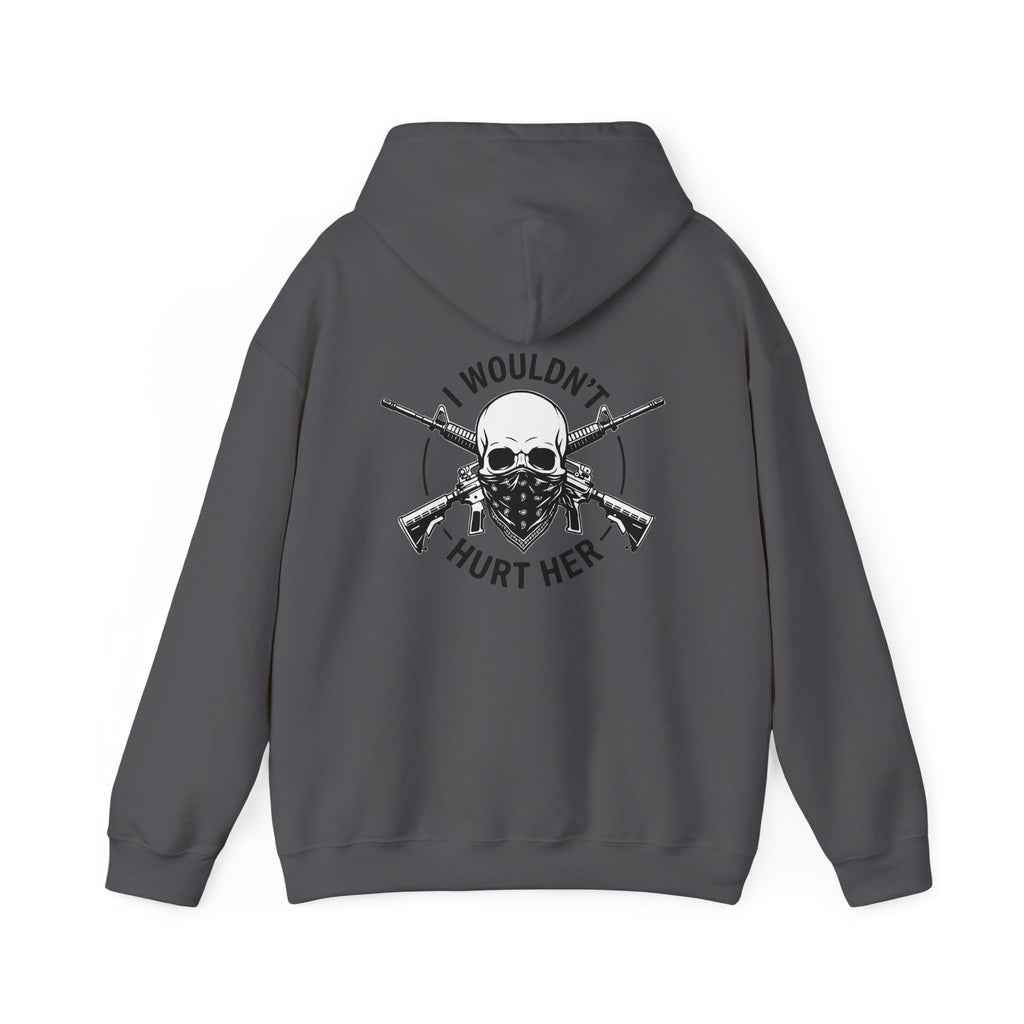 Protective Dad-Assault Rifles Hoodie | Here’s Your Warning