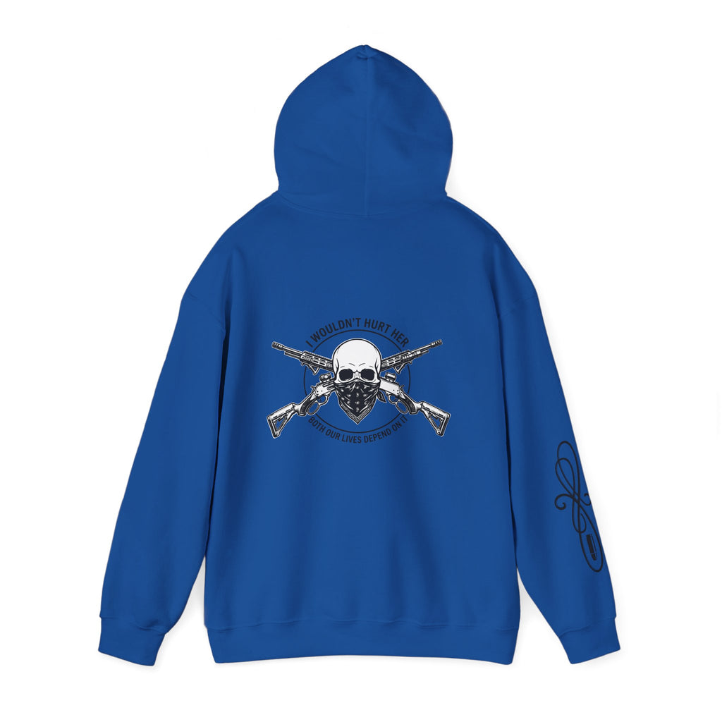 Protective Dad Lever Action - Hoodie | Here’s Your Warning