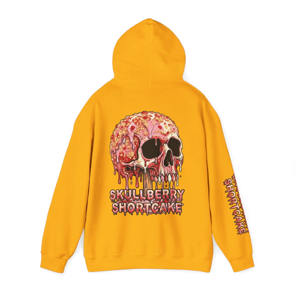 Skullcream-Skullberry Shortcake Hoodie | Dripping Skull Graphic