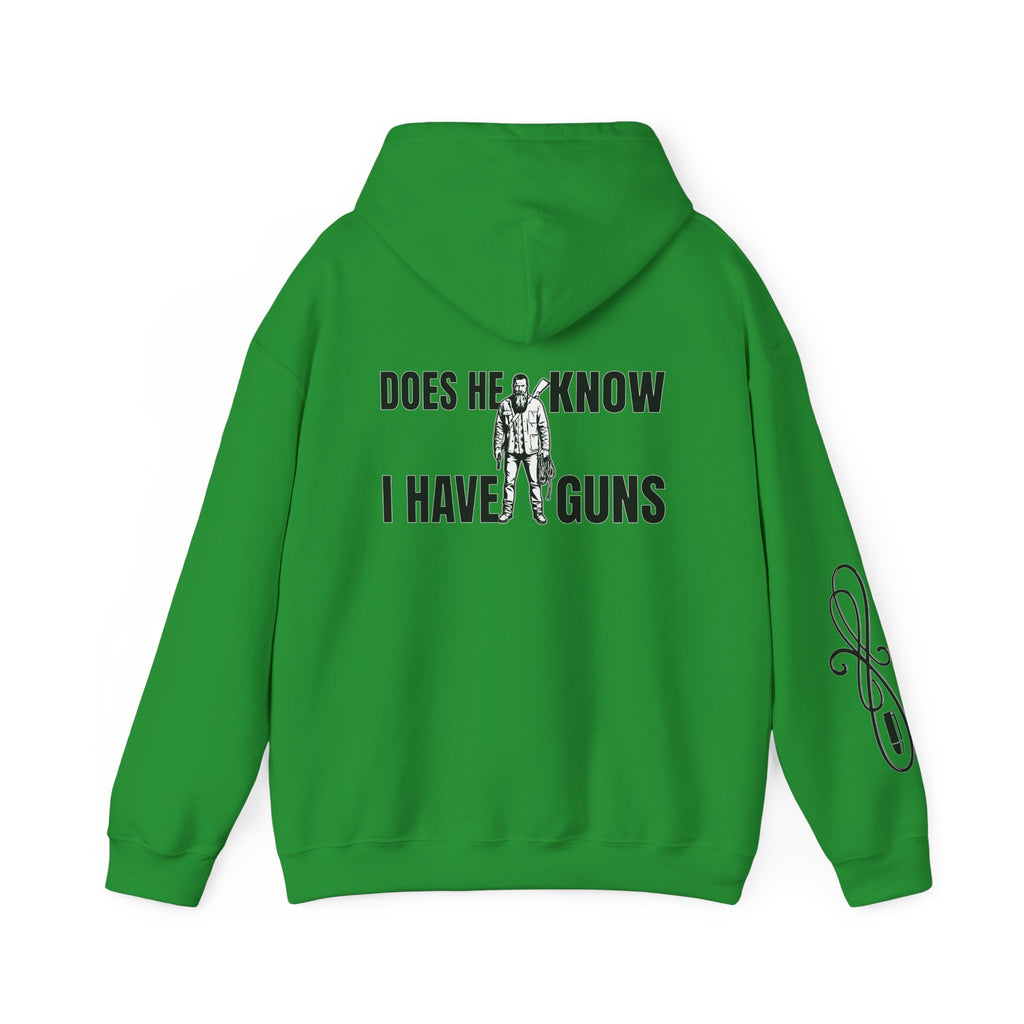 Protective Dad Does He Know Hoodie | Here’s Your Warning