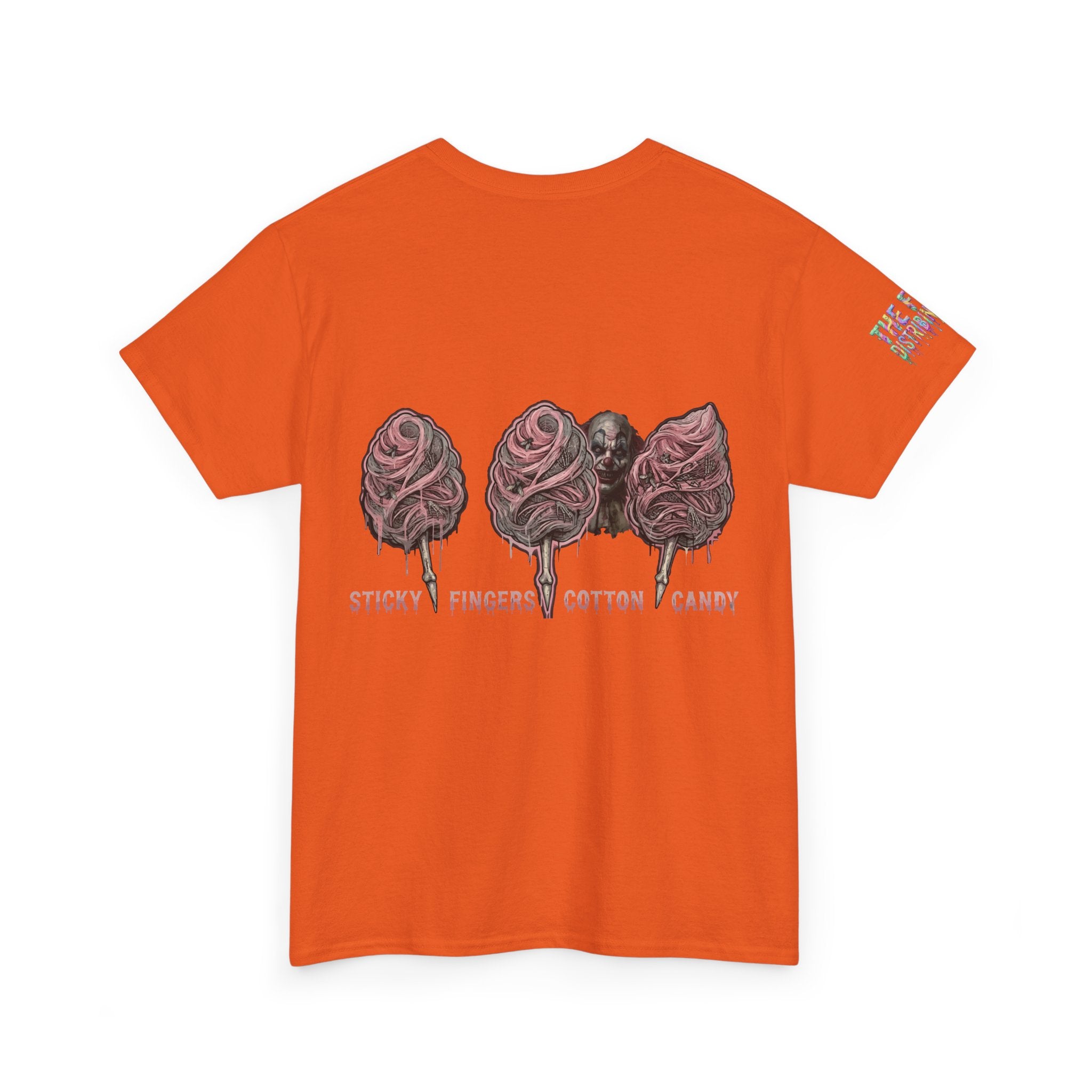 Cotton Candy Skullcream T Shirt — 'Sticky Fingers' Graphic T-Shirt
