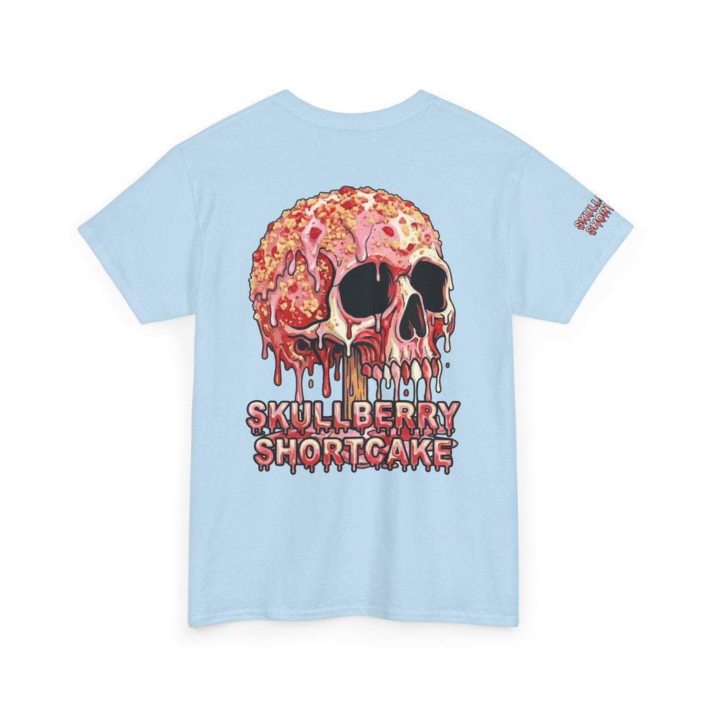 Skullcream-Skullberry Shortcake T-Shirt | Colorful Drip Graphic Tee