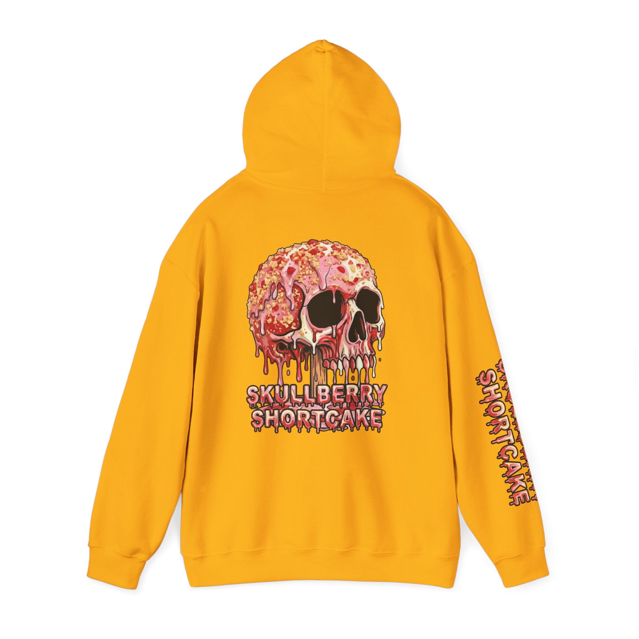 Skullcream-Skullberry Shortcake Hoodie | Dripping Skull Graphic