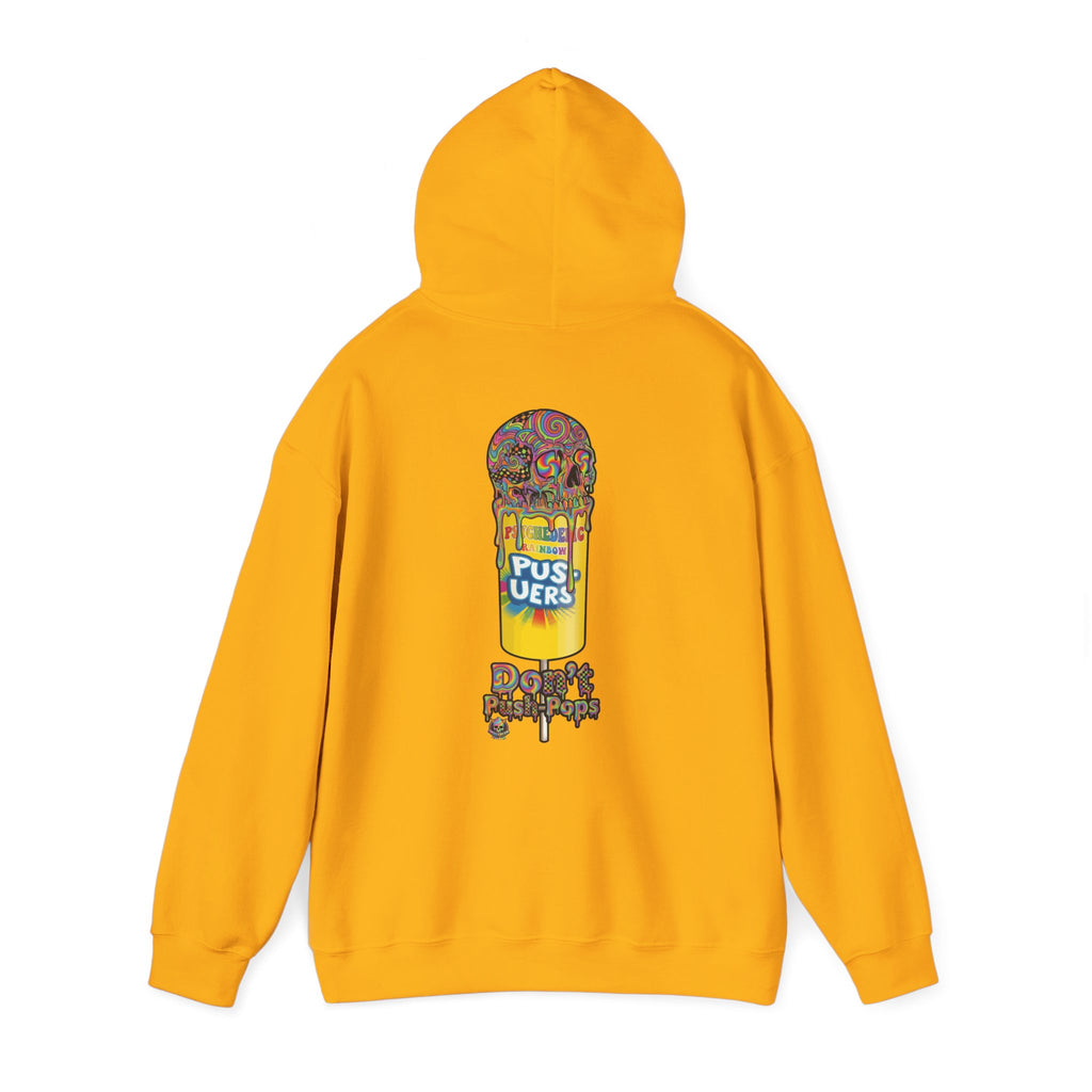 Skullcream-Don’t Push-Pops Hoodie | Dripping Skull Graphic