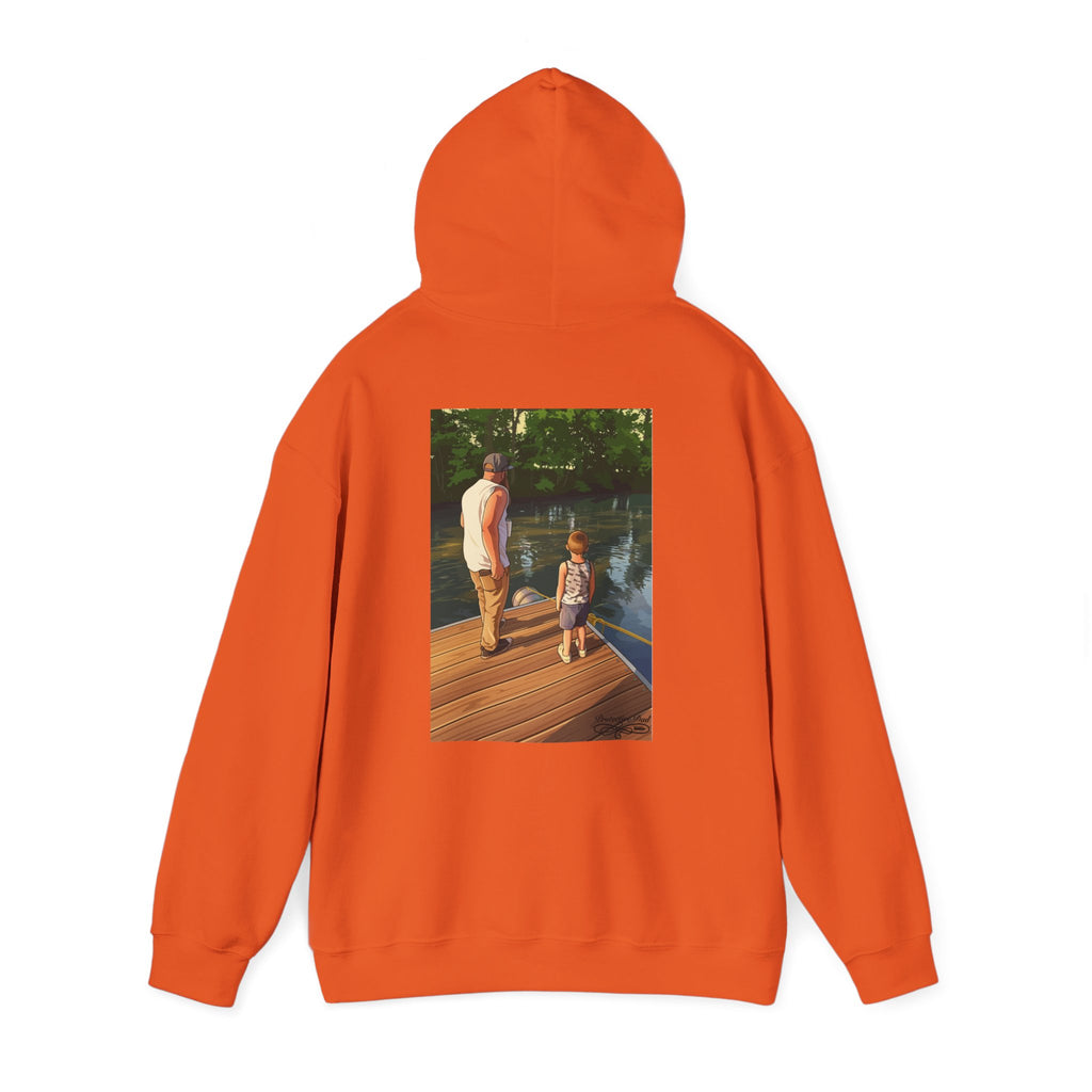 Protective Dad Father-n-Son Love Hoodie | He’s Protected Too