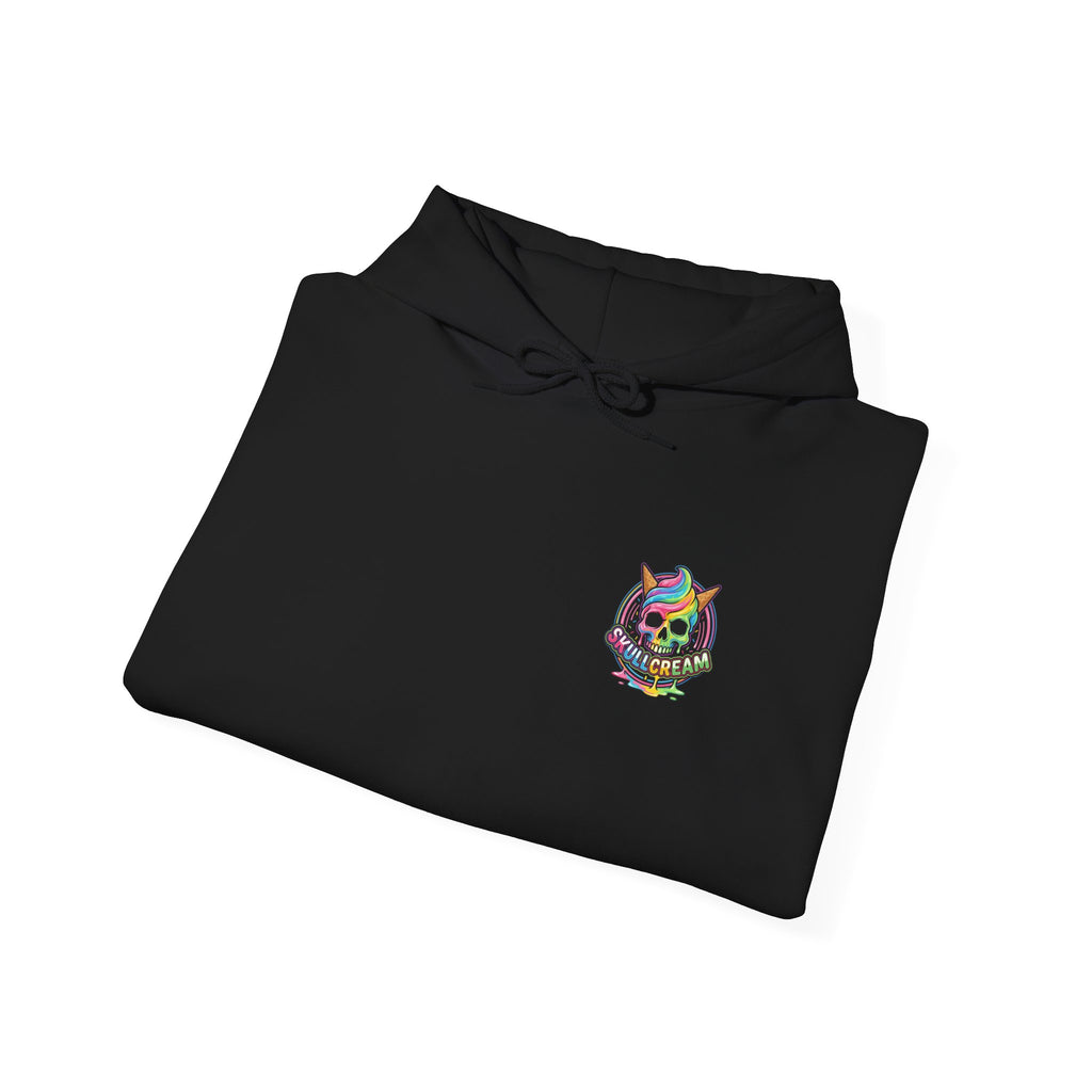 Cotton Candy Skullcream Hoodie — Sticky Fingers Band Graphic Pullover