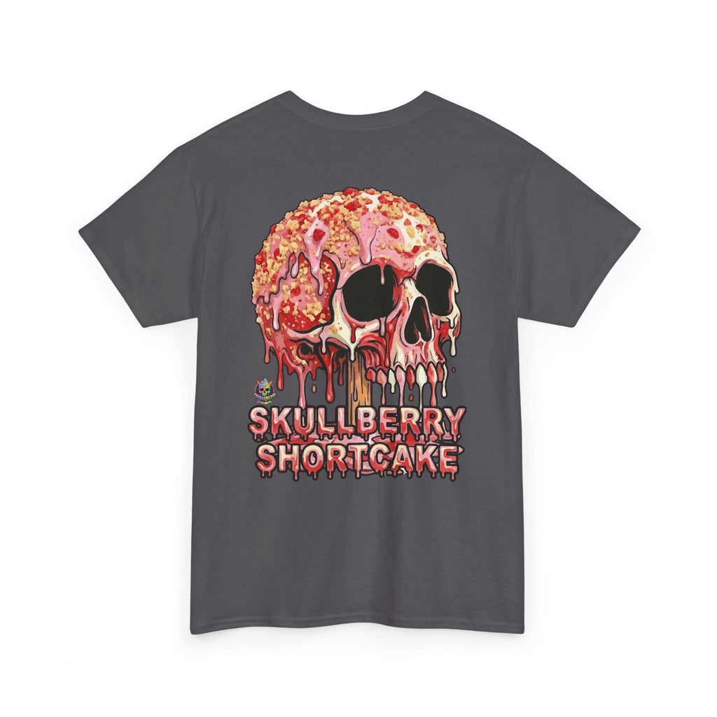 Skullcream-Skullberry Shortcake T-Shirt | Colorful Drip Graphic Tee