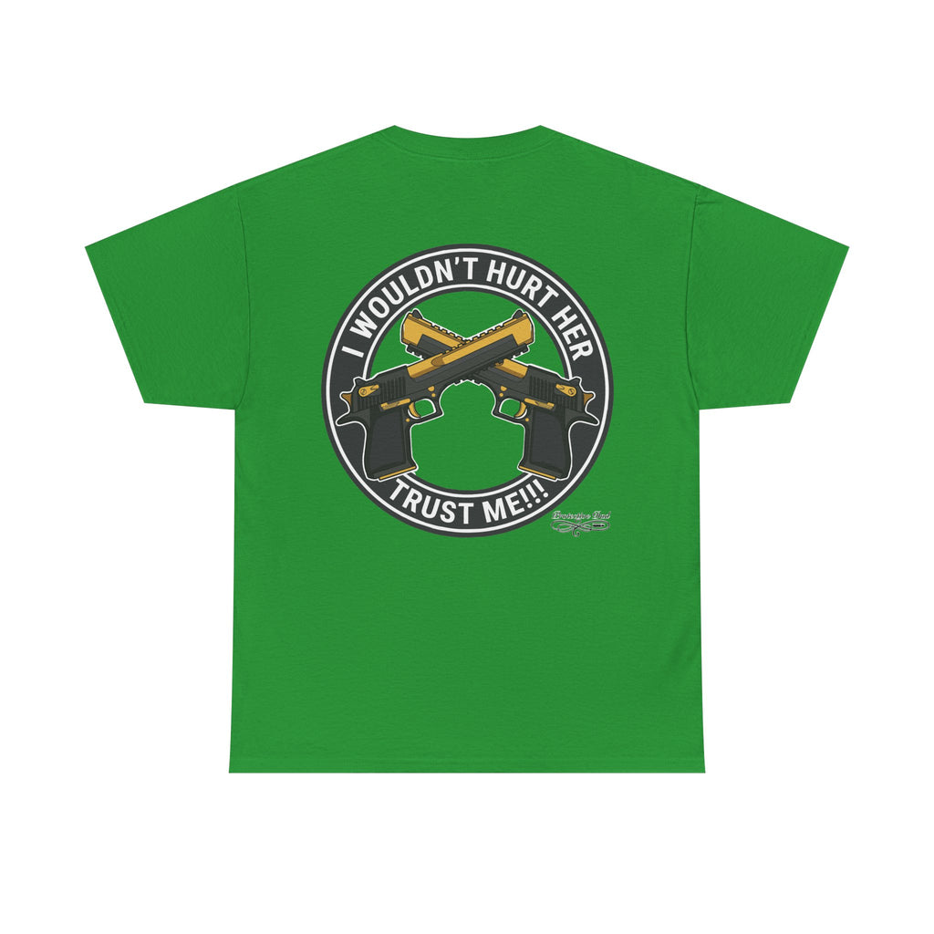 Protective Dad Pistols T-Shirt | Here’s Your Warning