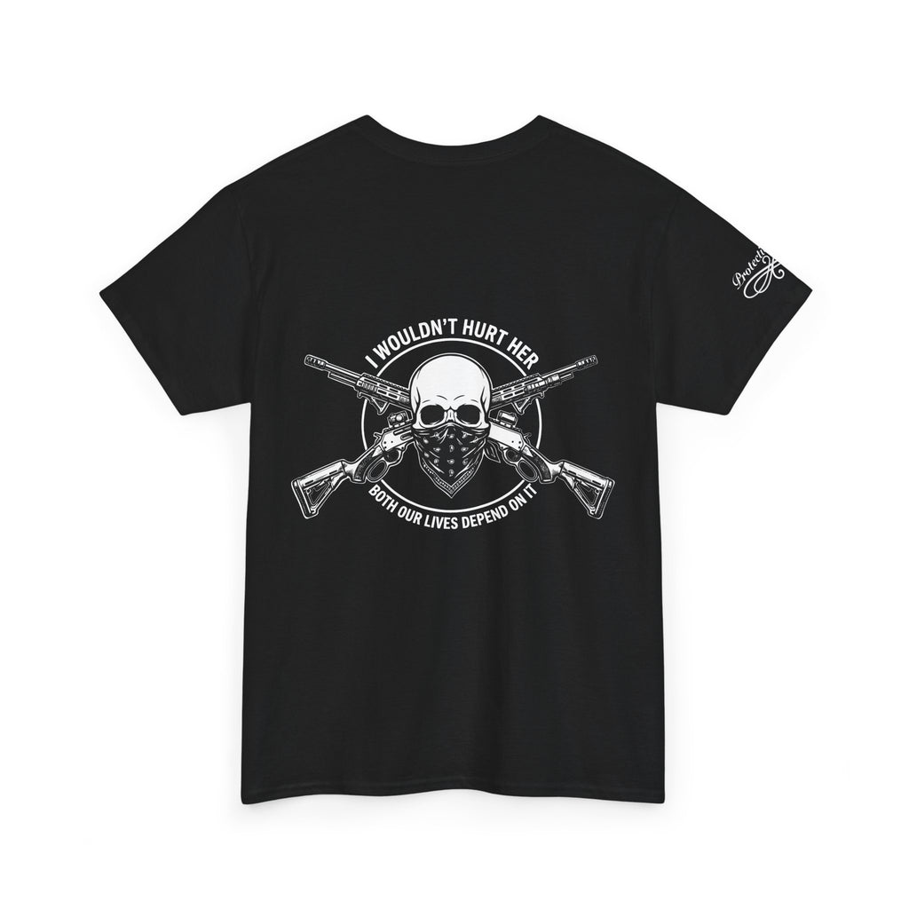 Protective Dad Lever Actions T-Shirt | Here’s Your Warning