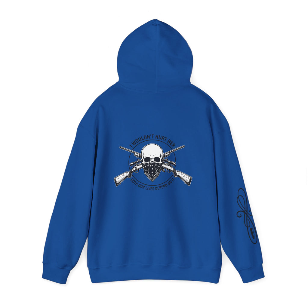 Protective Dad Rifle - Hoodie | Here’s Your Warning