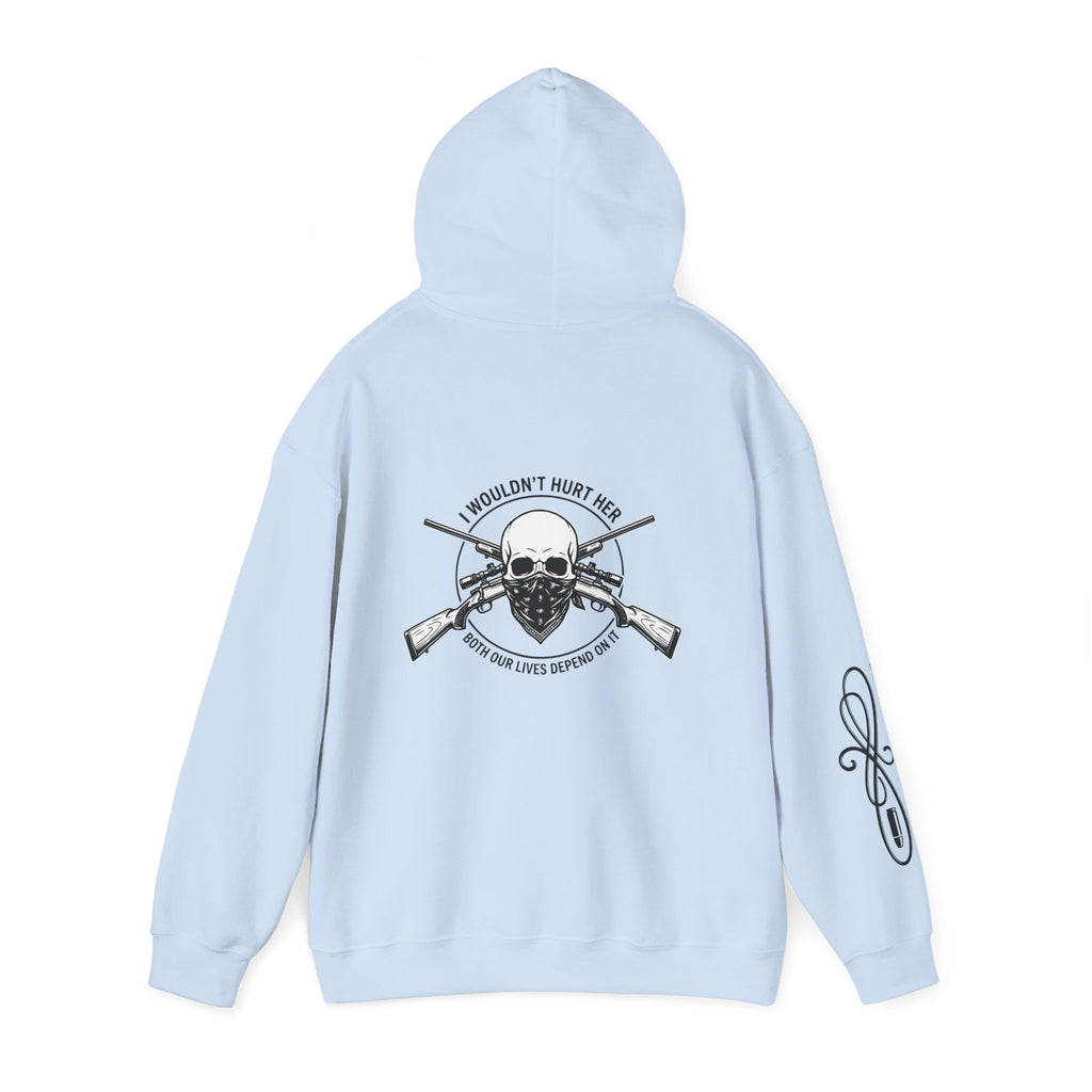 Protective Dad Rifle - Hoodie | Here’s Your Warning