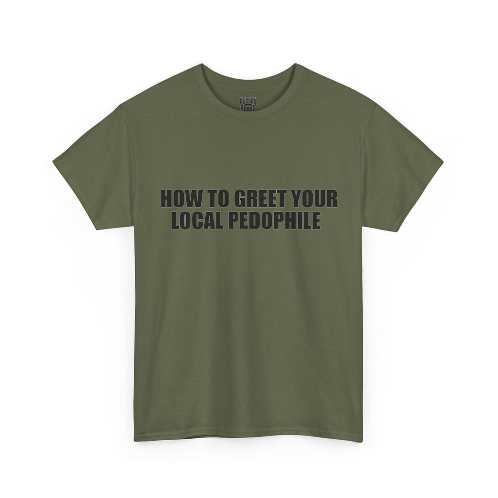 Protective Dad Greetings T-Shirt | Here’s Your Warning
