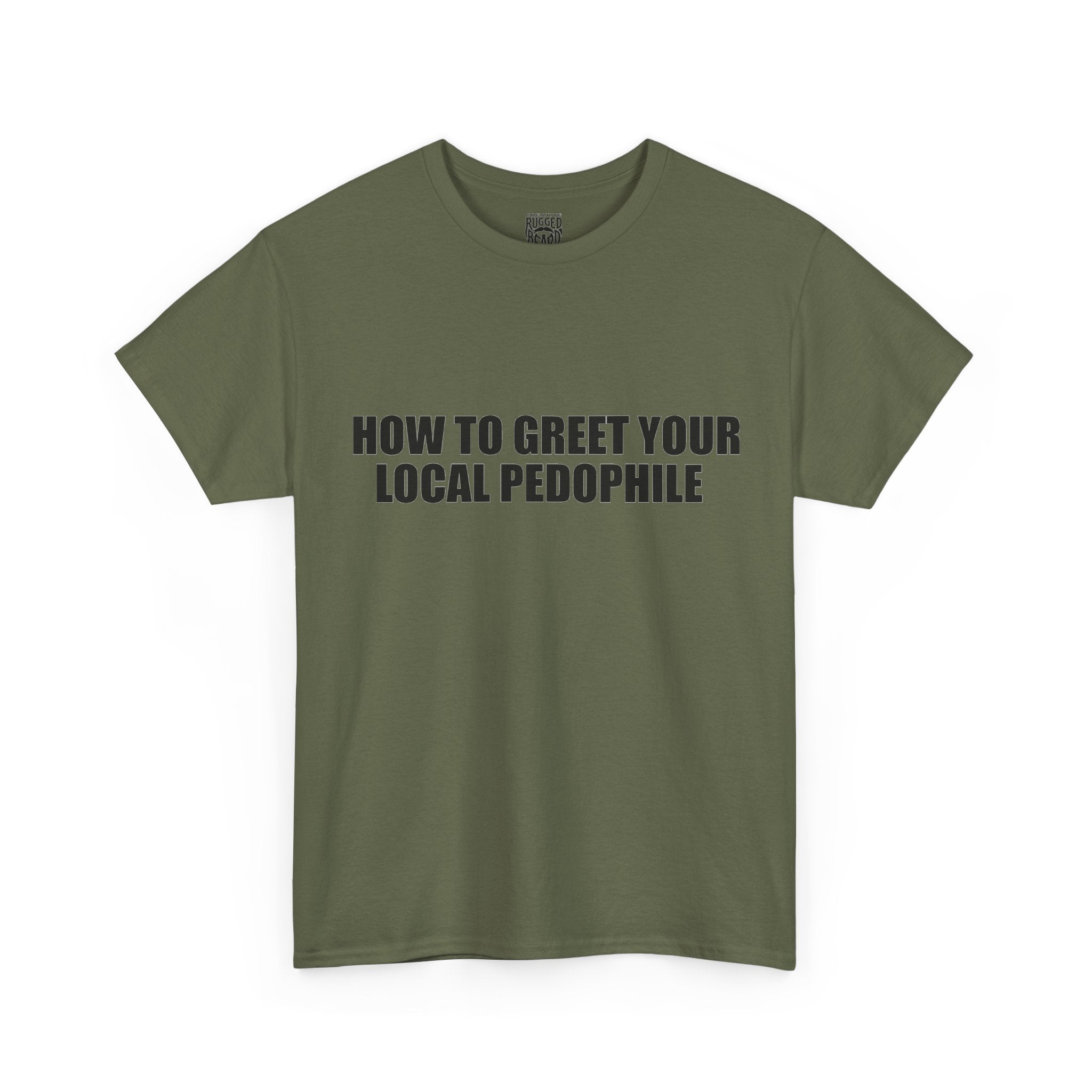 Protective Dad Greetings T-Shirt | Here’s Your Warning
