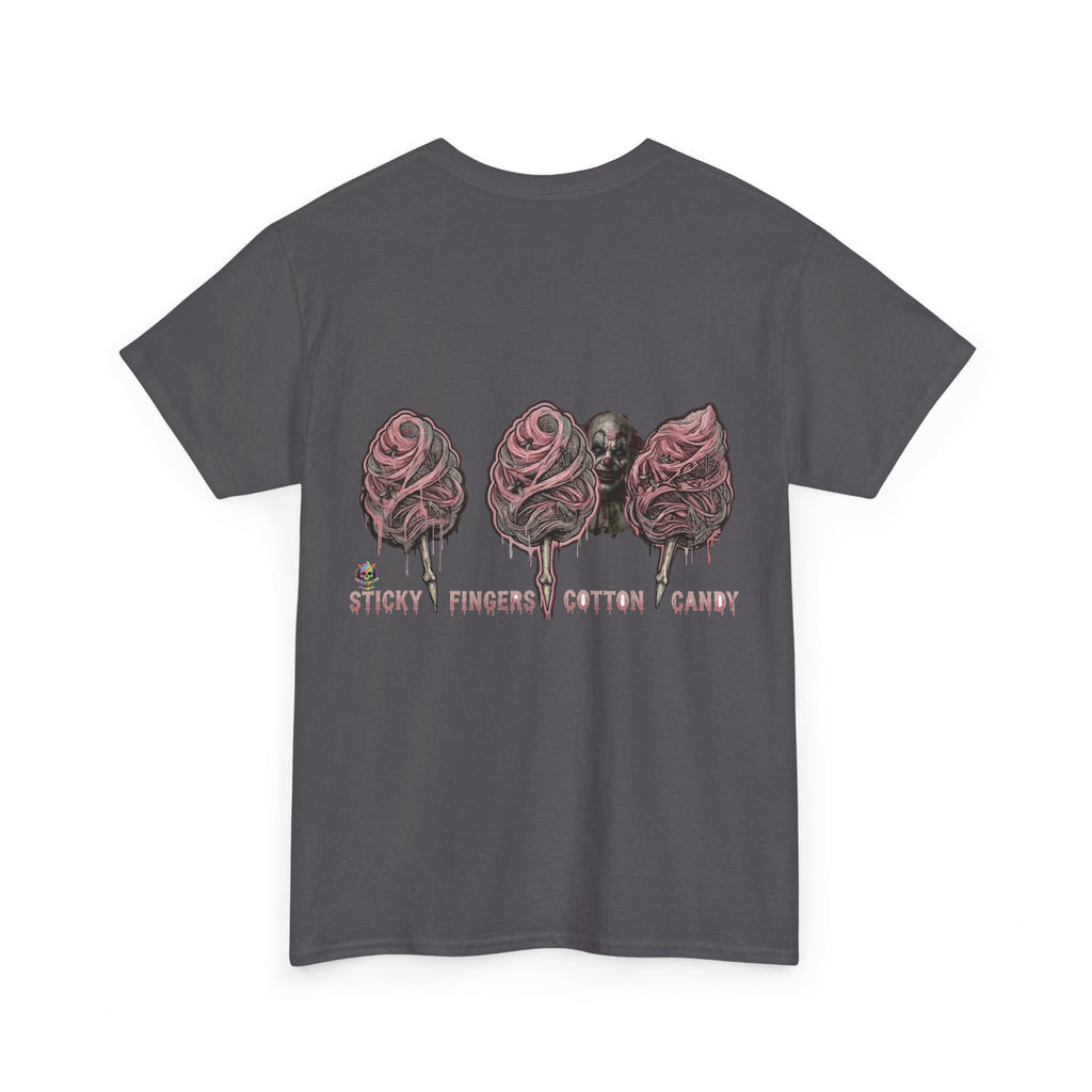 Cotton Candy Skullcream T Shirt — 'Sticky Fingers' Graphic T-Shirt