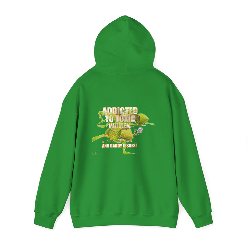 Addicted | Yes Sir Hoodie | Recovering Addict Graphic Hoodie