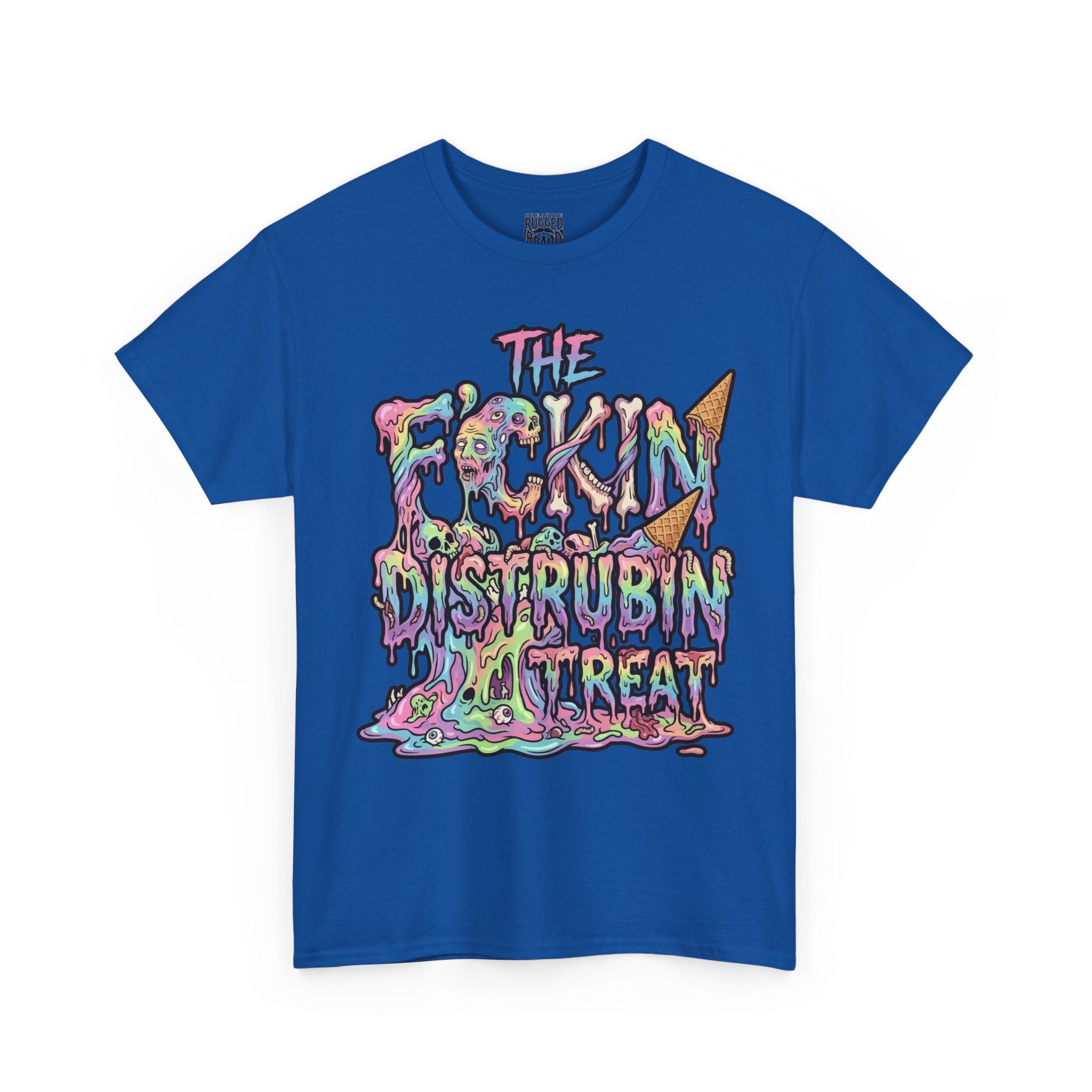 Skullcream-Skullberry Shortcake T-Shirt | Colorful Drip Graphic Tee