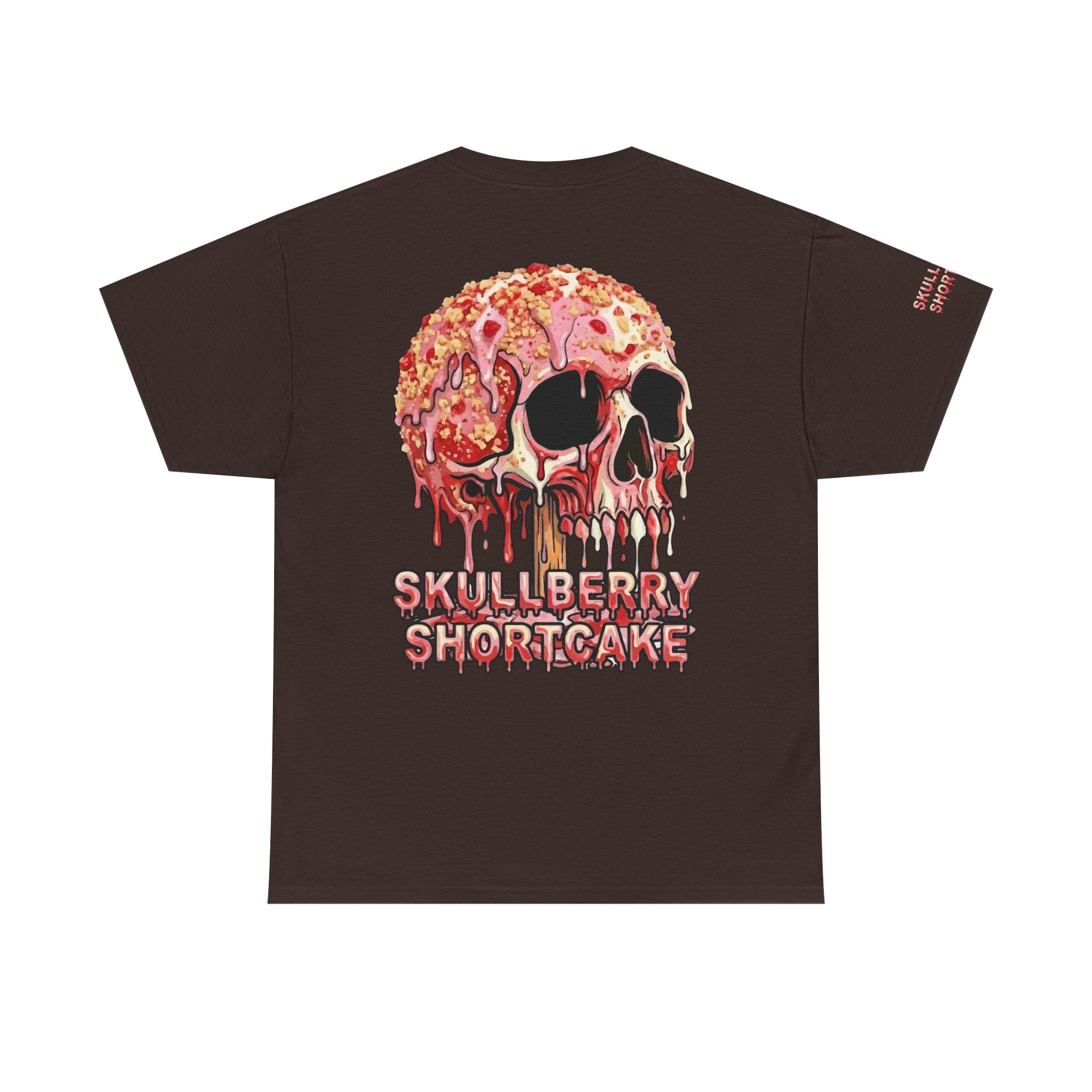 Skullcream-Skullberry Shortcake T-Shirt | Colorful Drip Graphic Tee