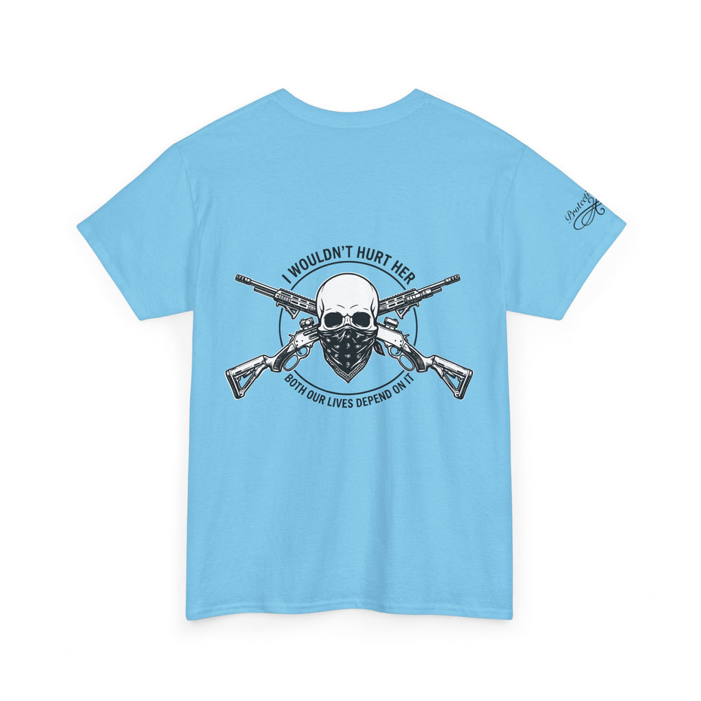 Protective Dad Lever Actions T-Shirt | Here’s Your Warning