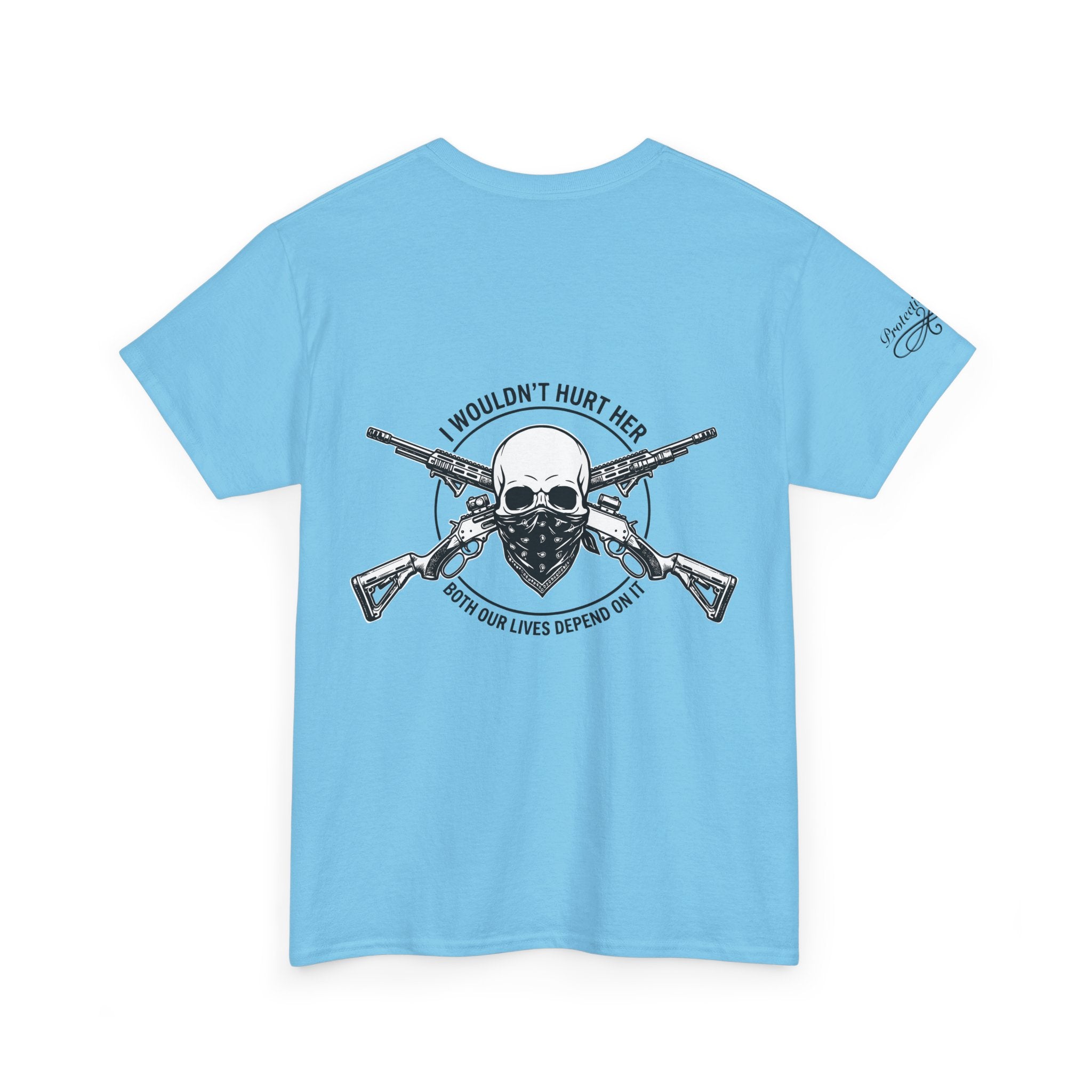 Protective Dad Lever Actions T-Shirt | Here’s Your Warning