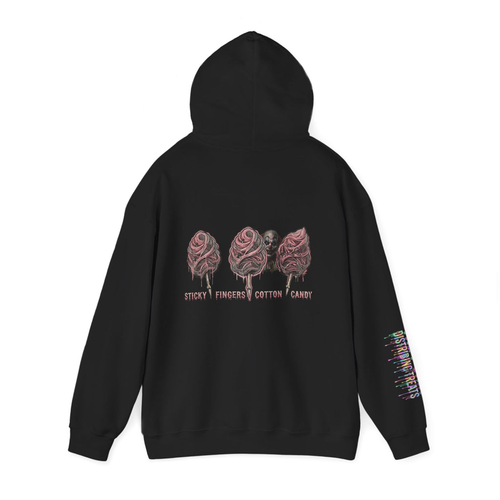 Cotton Candy Skullcream Hoodie — Sticky Fingers Band Graphic Pullover