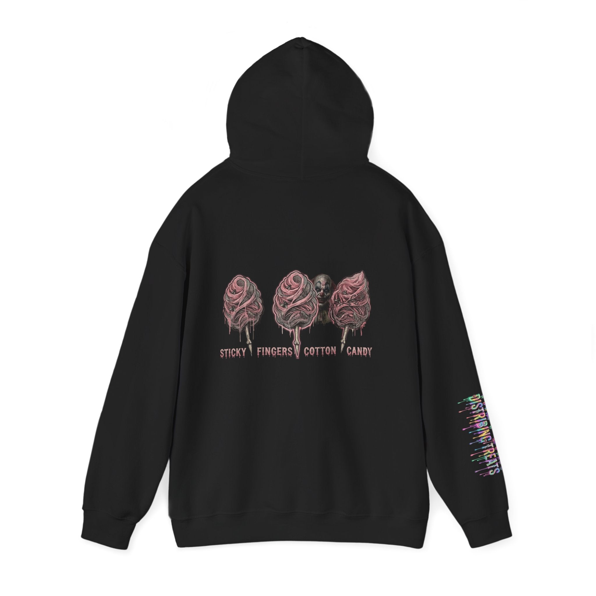 Cotton Candy Skullcream Hoodie — Sticky Fingers Band Graphic Pullover