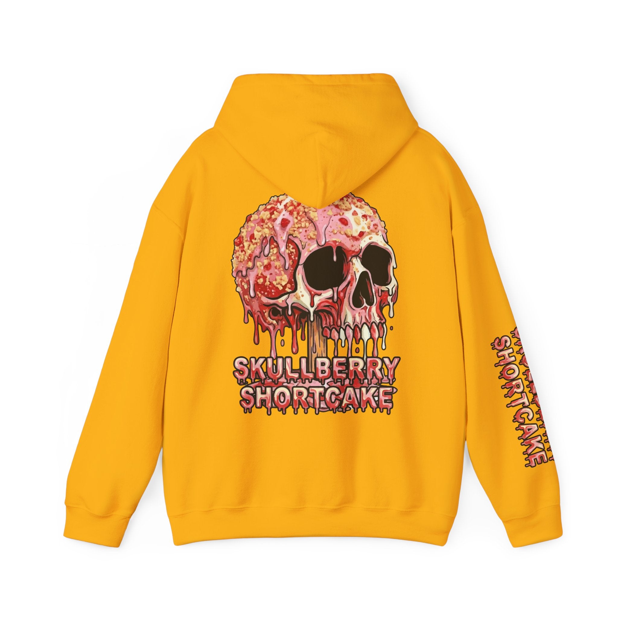 Skullcream-Skullberry Shortcake Hoodie | Dripping Skull Graphic