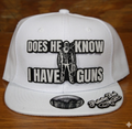 Rugged Patch Protective Dad Flat Bill Snapback Hats Does He Know