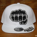 Rugged Patch Protective Dad Flat Bill Snapback Hats Brass Knuckle
