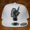 Rugged Patch Smokin sHots Flat Bill Snapback Hats Cheeks