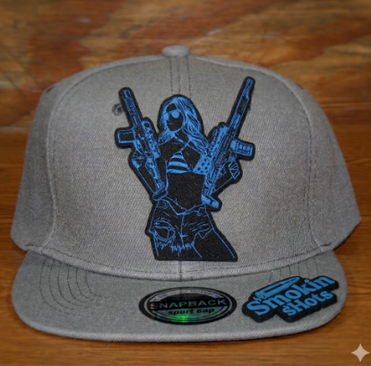 Rugged Patch Flat Bill SnapBack Hats