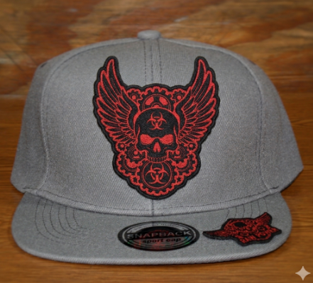 Rugged Patch Flat Bill SnapBack Hats