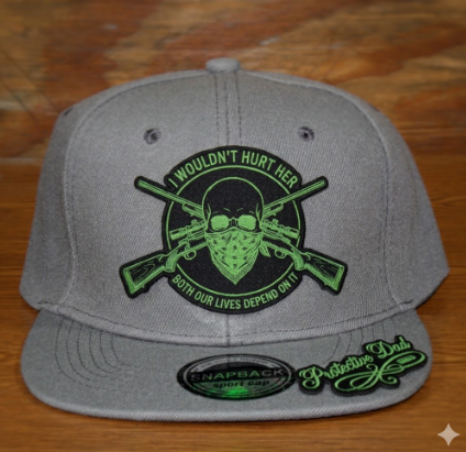 Rugged Patch Flat Bill SnapBack Hats