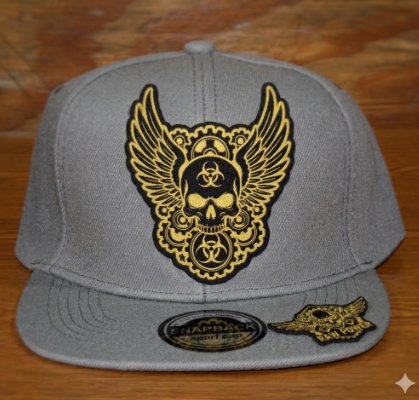 Rugged Patch Flat Bill SnapBack Hats