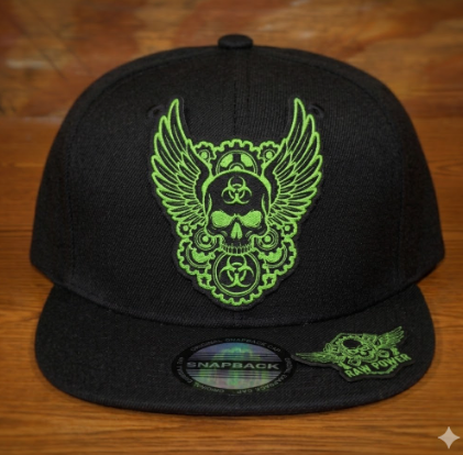Rugged Patch Flat Bill SnapBack Hats