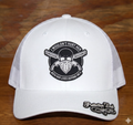 Rugged Patches Protective Dad Trucker Style Snapback Hats Sawed Off Shotguns