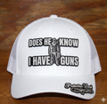 Rugged Patches Protective Dad Trucker Style Snapback Hats Does He Know