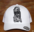 Rugged Patches Smokin sHots Trucker Style Snapback Hats Handgun